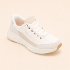 Women’s Comfy Quilted Platform Walking Sneakers