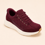 Women’s Comfy Quilted Platform Walking Sneakers