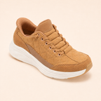 Women’s Comfy Quilted Platform Walking Sneakers